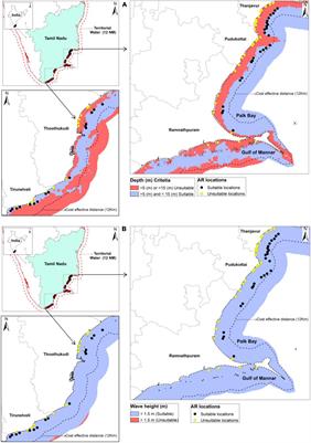 Evaluation of Site Suitability for Artificial Reefs Deployment in Southeast Coast of India Using Geographical Information System as a Management Tool